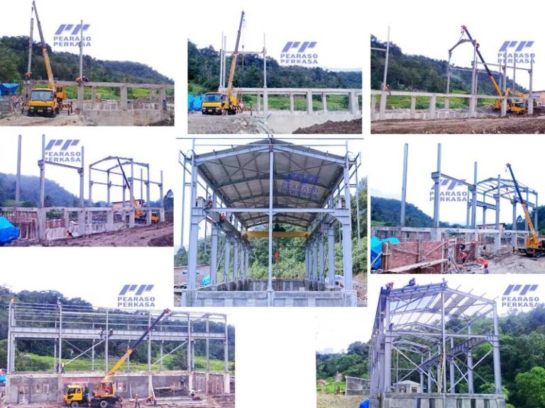 Proyek Fabrikasi Konstruksi Pabrik Gudang Baja 5