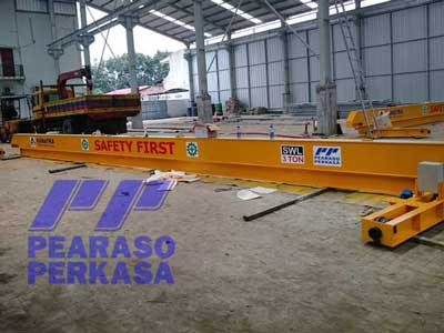 Jasa Fabrikasi Girder Crane Baja