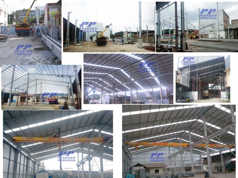 Proyek Fabrikasi Konstruksi Pabrik Gudang Baja 4