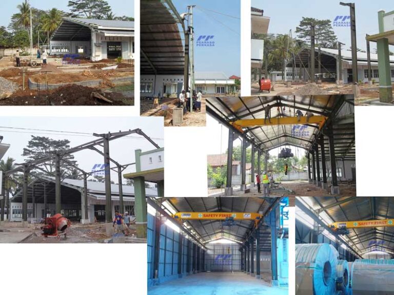 Proyek Fabrikasi Konstruksi Pabrik Gudang Baja 2